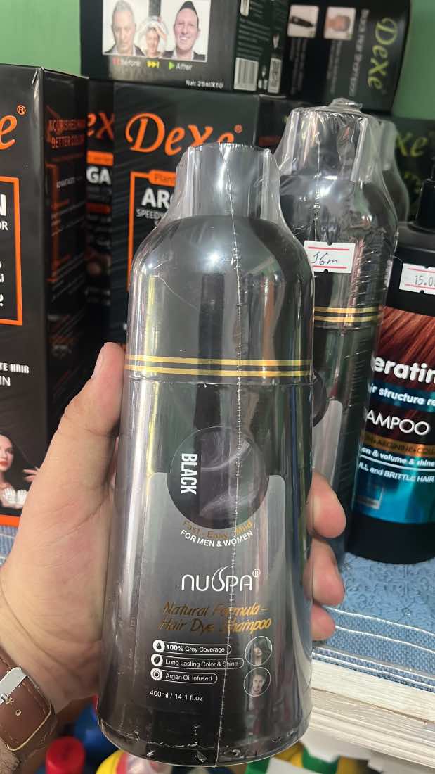 Nuspa Qara saç rəngi